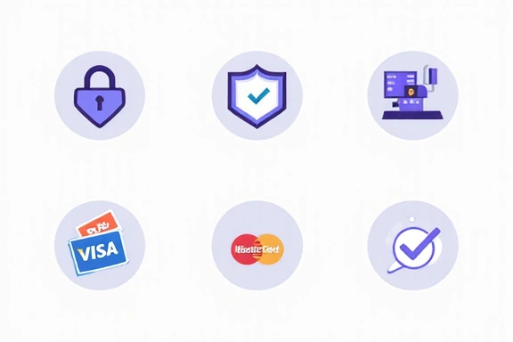 Ikone sigurnog online plaćanja